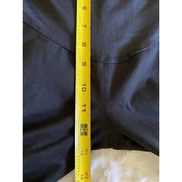 PINKBLUSH Maternity Leggings Women’s Small Black Crop - Picture 5 of 6